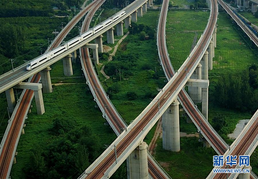 鐵軌寫(xiě)“米”字　中原通八方