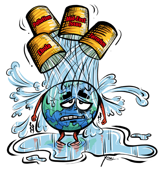 跟隨漫畫回顧《中國日報》35年：美術(shù)部歷屆中國新聞獎獲獎作品