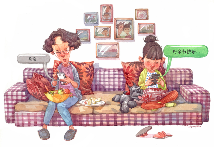 跟隨漫畫回顧《中國日報》35年：美術部歷屆中國新聞獎獲獎作品