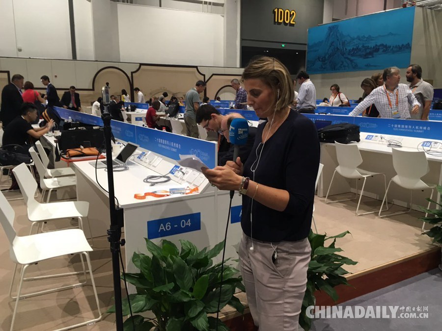 杭州G20領(lǐng)導(dǎo)人峰會開幕 外國記者爭相報(bào)道