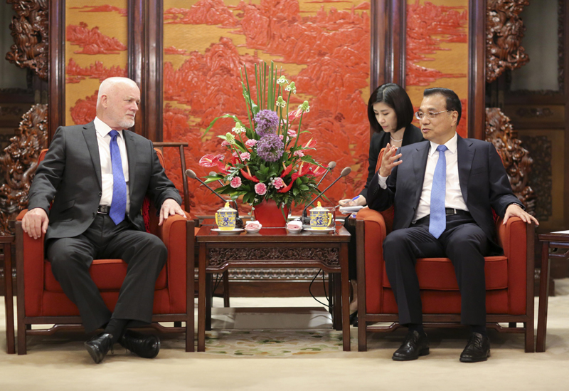 李克強(qiáng)會(huì)見(jiàn)聯(lián)大主席:共同應(yīng)對(duì)人類面臨的各項(xiàng)挑戰(zhàn)