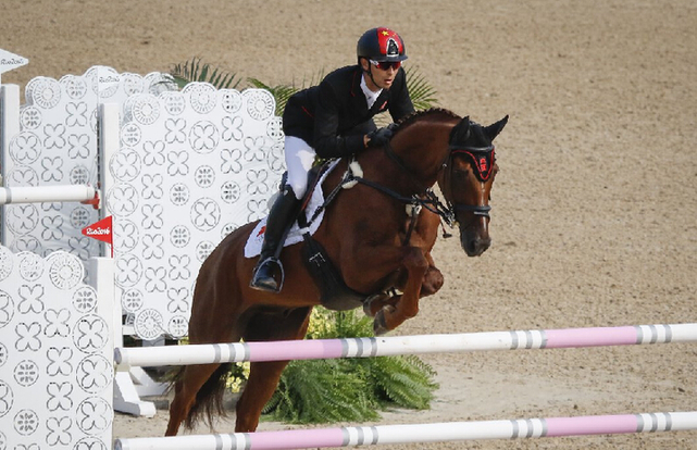 混血馬術選手華天與“堂.熱內盧”奧運會第8！