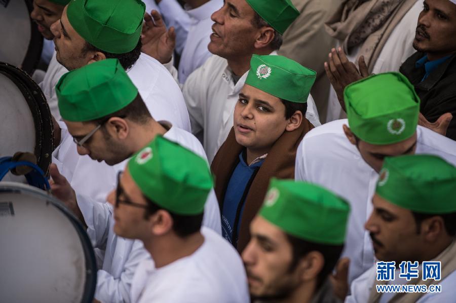 埃及民眾慶祝“圣紀節”