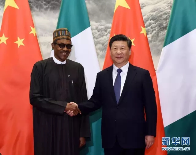 習近平同尼日利亞總統布哈里舉行會談