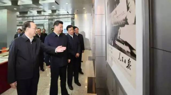 海內外輿論高度關注習近平調研央媒