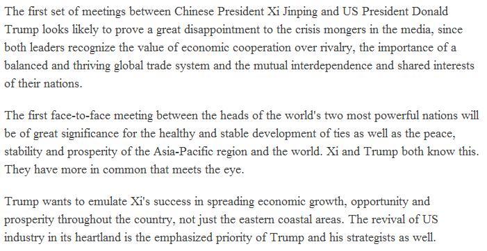 【老外談】美國學者:維護共同利益是中美關系的基本出發(fā)點