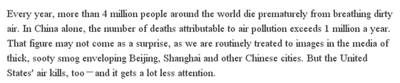 【老外談】關(guān)于潔凈空氣,美國(guó)能向中國(guó)學(xué)習(xí)什么?