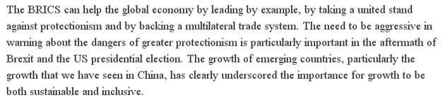 【老外談】金磚國(guó)家為維護(hù)發(fā)展中國(guó)家整體利益和改善全球治理做出巨大貢獻(xiàn)