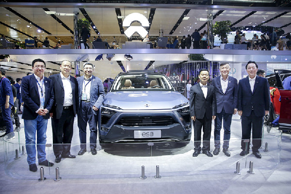 蔚來(lái)ES8六座版亮相北京車(chē)展