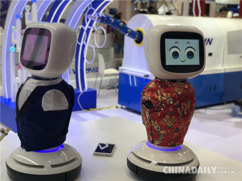 高顏值+神技能！一大波機器人“明星”亮相2018世界機器人大會