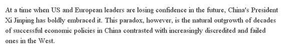 【老外談】英國學者:中國經驗支撐習近平的信心