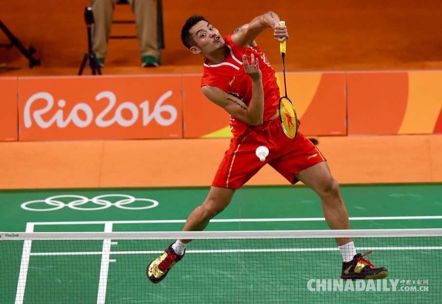 里約奧運會羽毛球男子單打半決賽上演“林李大戰” 林丹惜敗無緣金牌決賽（組圖）