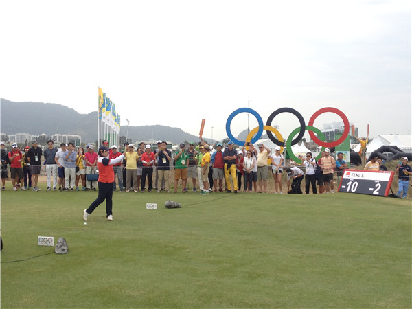 馮珊珊:摘銅雖略有遺憾 但“奧運效應”對高爾夫意義重大