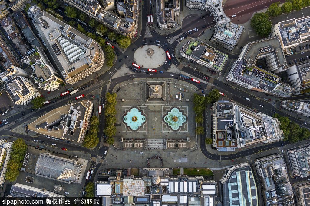 上帝視角下的倫敦 縱橫交錯現(xiàn)代與古典融合