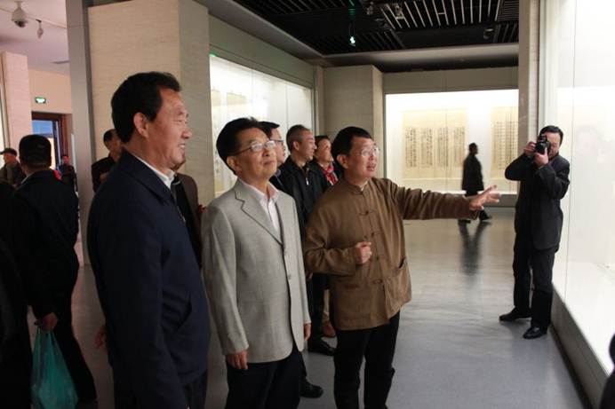 “我心匪石•黃君詩書近作展”在中國文字博物館舉行