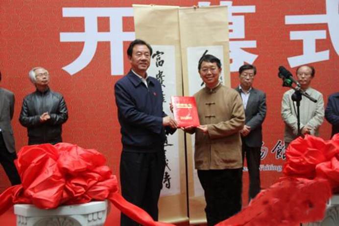 “我心匪石•黃君詩書近作展”在中國文字博物館舉行