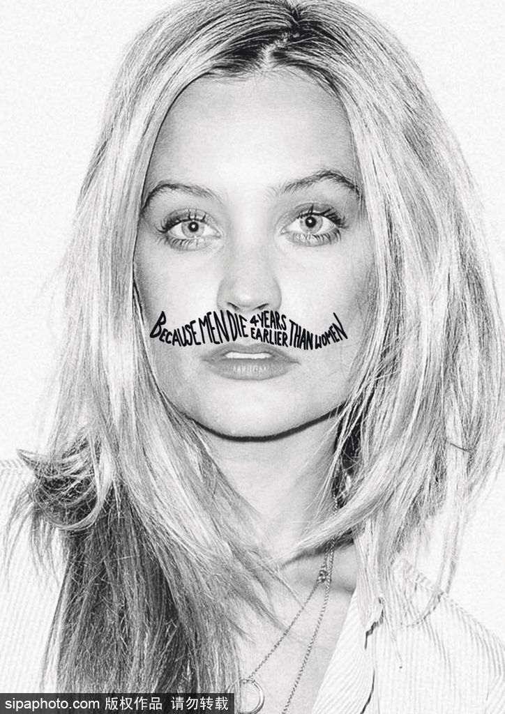 神奇的八字胡！英國慈善組織宣傳關愛男性健康