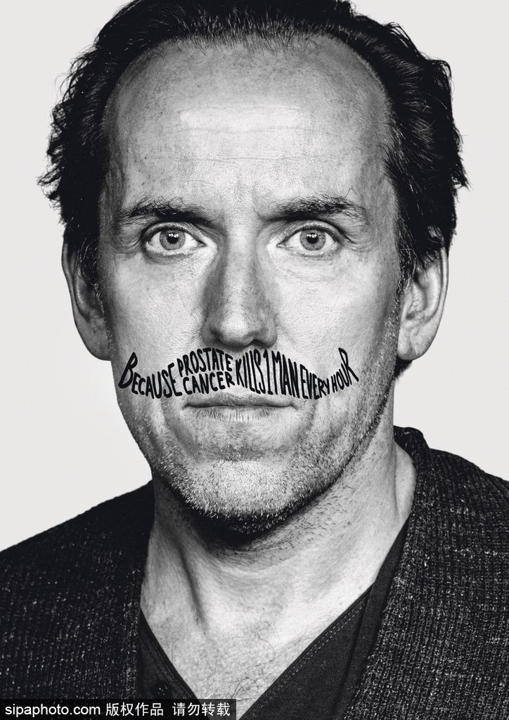 神奇的八字胡！英國慈善組織宣傳關(guān)愛男性健康