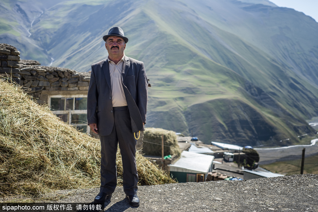 高加索深山里的古老村莊 原生態淳樸生活愜意悠閑