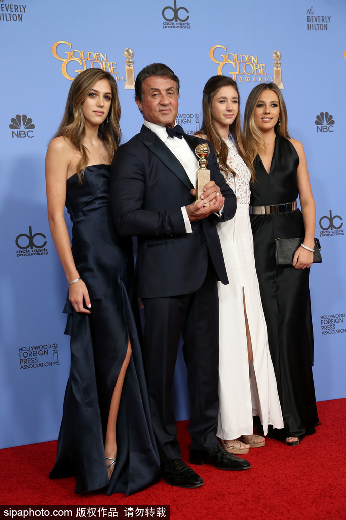 盤點人生贏家史泰龍的超模女兒團！他說“最好永遠不長大”