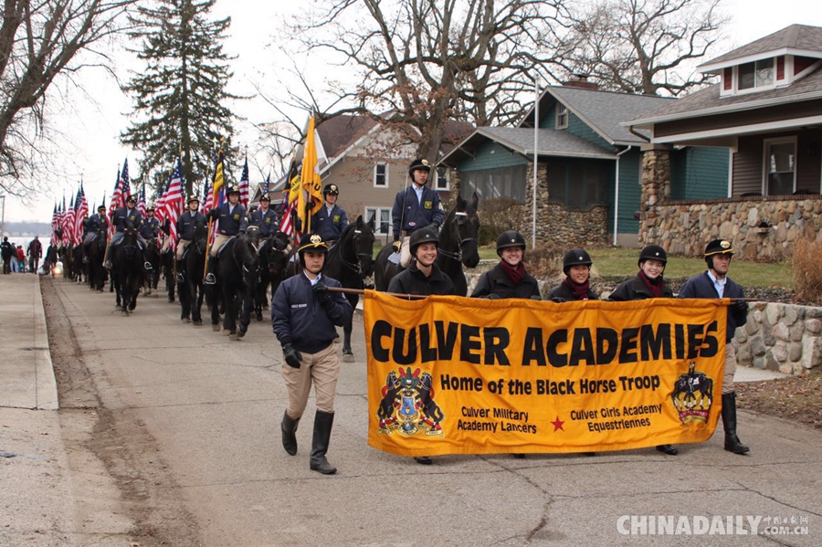 中國學生將帶領黑馬騎兵隊參加美國總統就職典禮