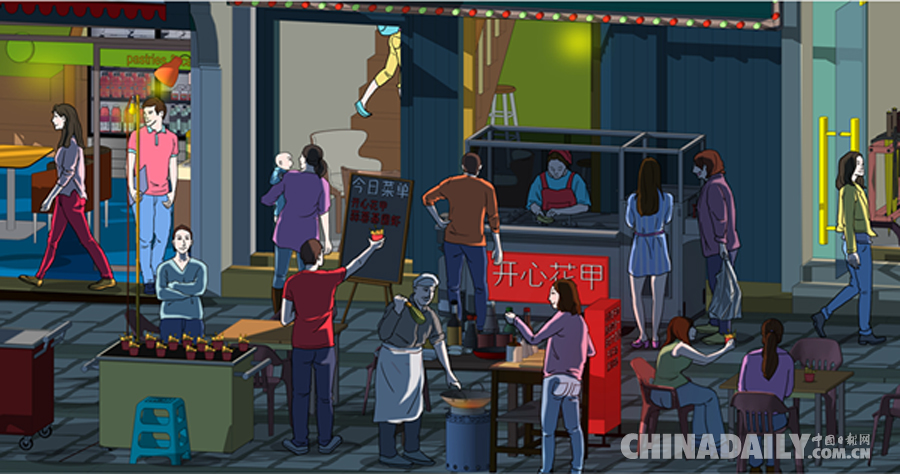 長沙建筑師耗時(shí)三年打造“手繪太平街” 喚起你的回憶了嗎？