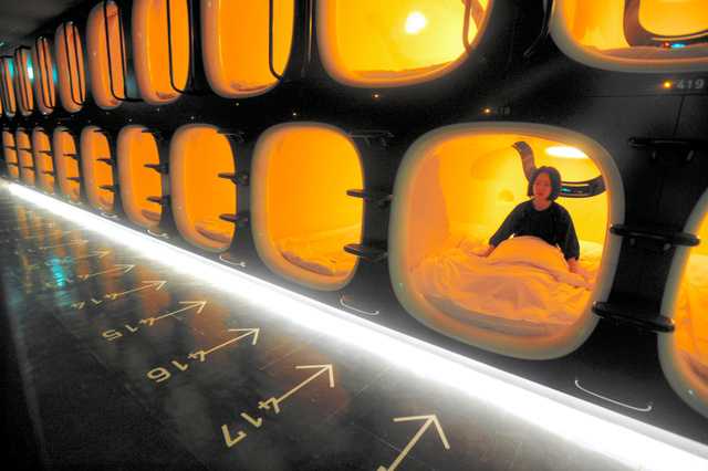 日本京都高級膠囊酒店相繼開張 價格實惠受青睞