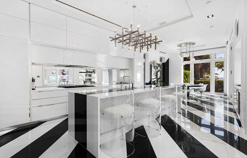 美設(shè)計(jì)師在售豪宅精巧時(shí)尚藝術(shù)感十足（組圖）