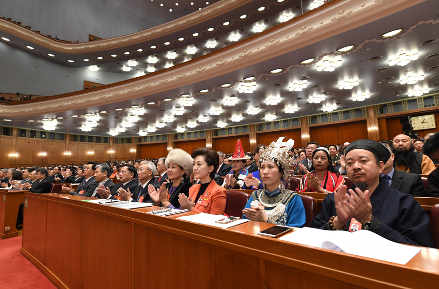 全國政協十二屆五次會議在京開幕