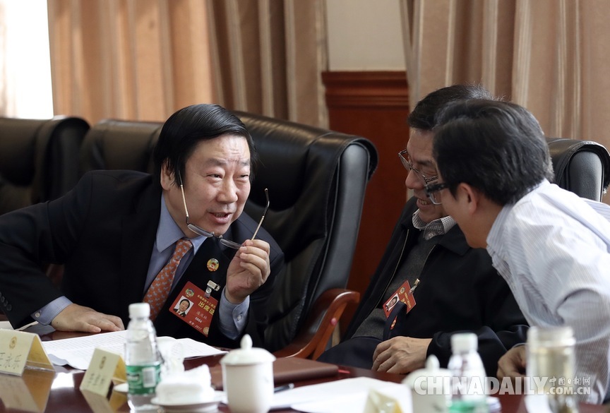 全國政協(xié)十二屆五次會議僑聯(lián)界別舉行小組會議