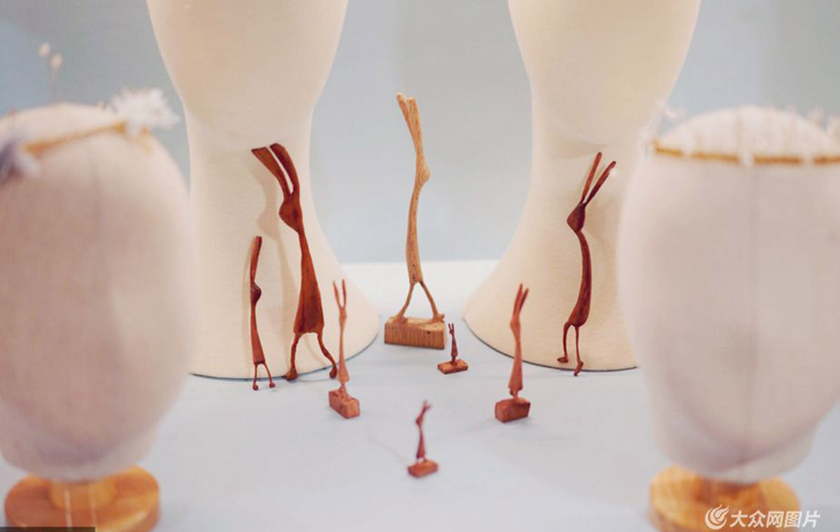 一90后兔子雕刻師 不到10天竟賺了半年工資（組圖）