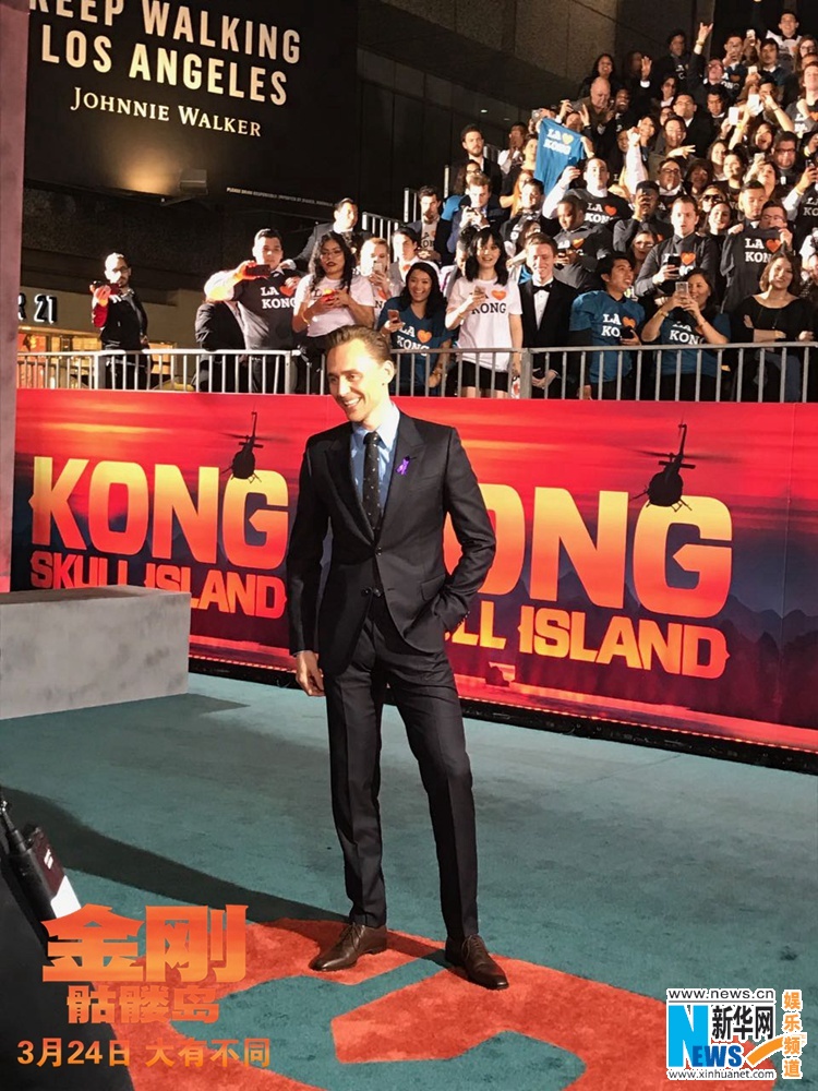 《金剛：骷髏島》全球首映禮 史上最大金剛掀狂潮