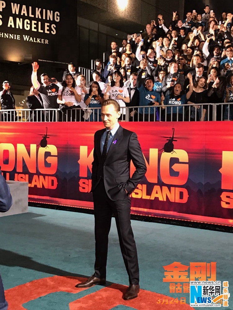 《金剛：骷髏島》全球首映禮 史上最大金剛掀狂潮