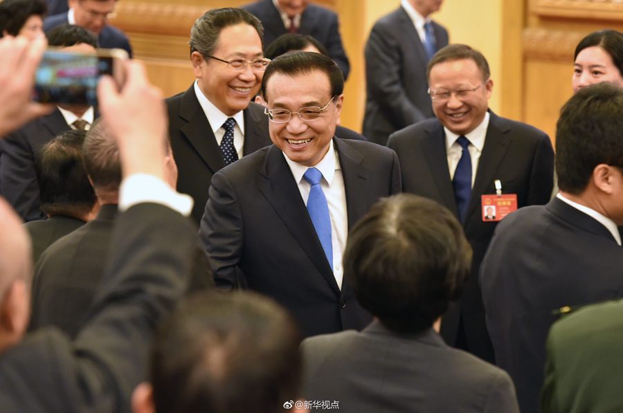 李克強來到安徽團