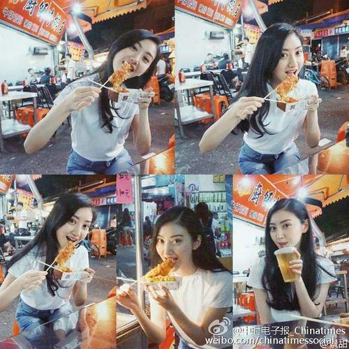 娛樂圈吃貨多：趙麗穎毛曉彤林允張?zhí)鞇圩類鄢?/></p>
</div>

<div width=