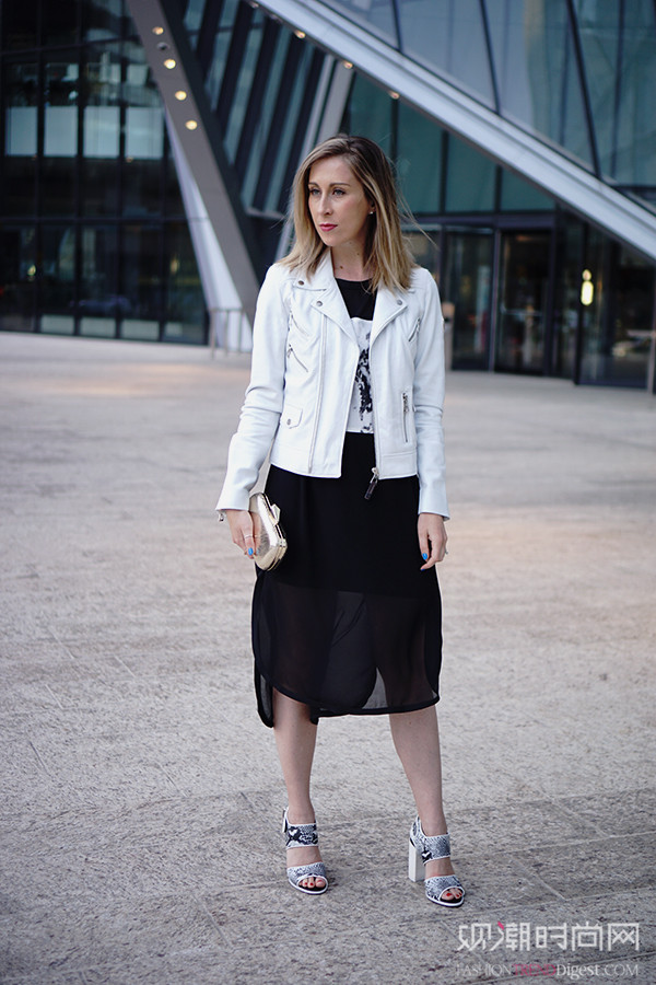 黑白配魅力無限，2017最潮就要這樣穿