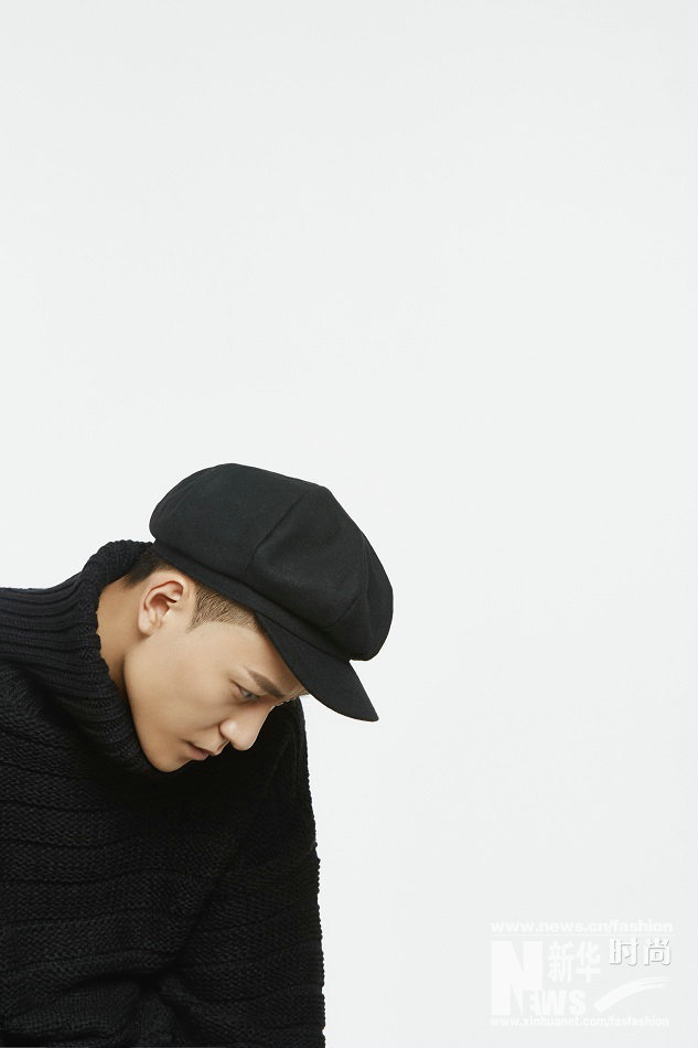 秦俊杰All Black大片曝光詮釋極簡主義文藝范