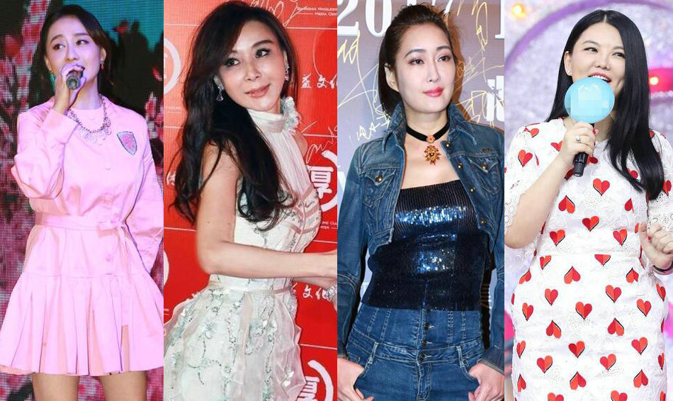 陳德容伊能靜李湘李冰冰蕭薔 40+女星比比誰更努力
