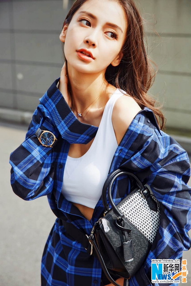 Angelababy竟然還有這么帥的時候！