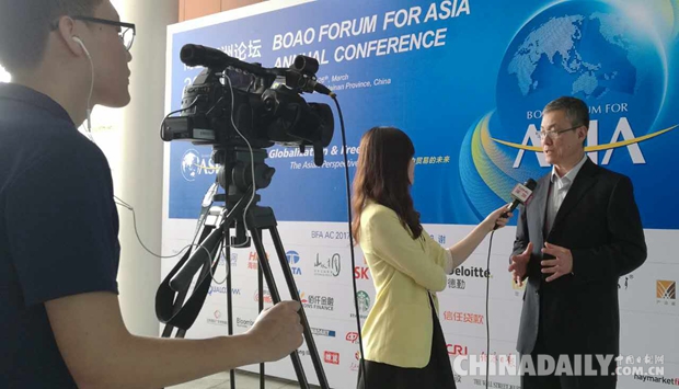 2017博鰲亞洲論壇:各路媒體投入緊張報道