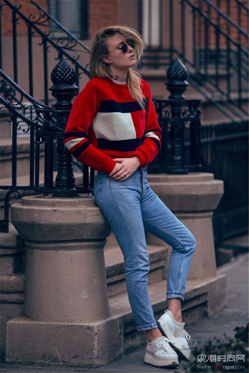 用一件毛衣輕松搞定春季時髦搭配