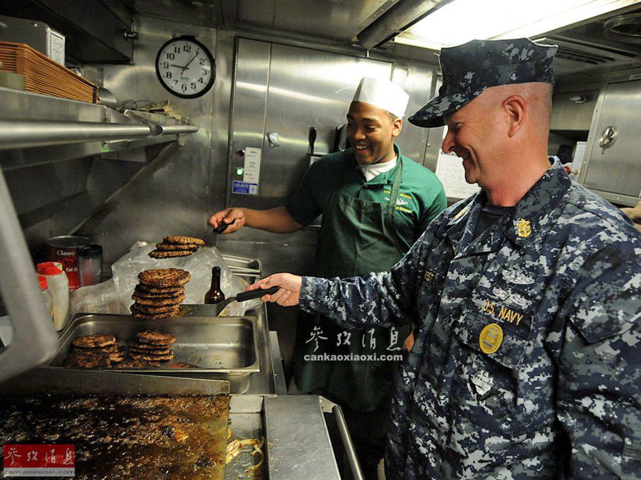 中美法PK潛艇伙食：中國(guó)可海底包餃子