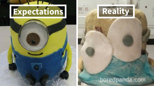 理想VS現(xiàn)實：這不是我想要的蛋糕！