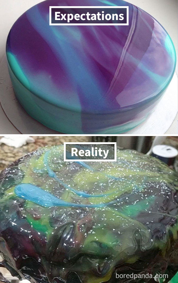 理想VS現實：這不是我想要的蛋糕！