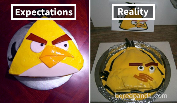 理想VS現(xiàn)實(shí)：這不是我想要的蛋糕！