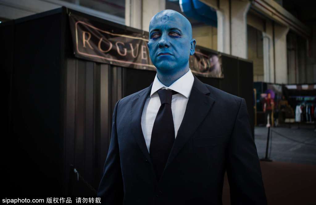 2017意大利都靈國際漫展 動漫迷cosplay互動趣味十足