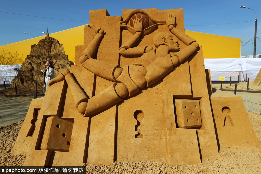 精美絕倫巧奪天工 俄羅斯沙雕錦標賽藝術家高超技藝另人驚嘆