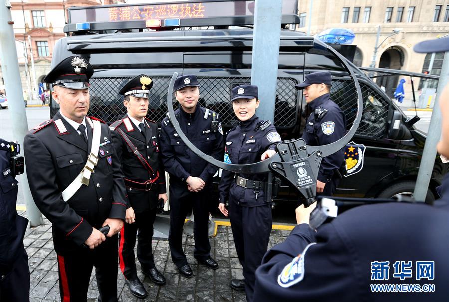 中意警方在滬聯合巡邏