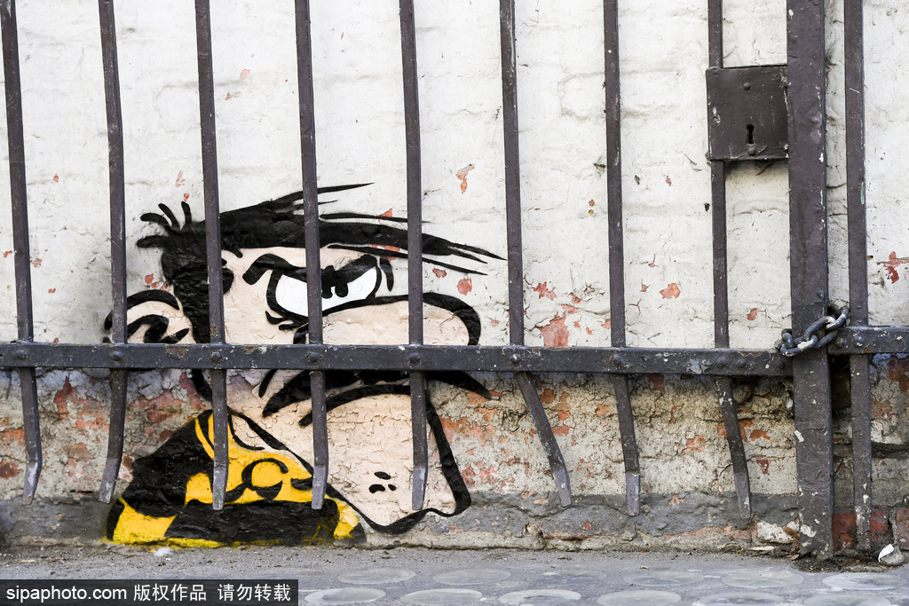 幽默創意占領布魯塞爾街頭 藝術家3D街頭藝術繪畫作品