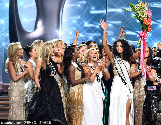 2017美國小姐出爐 哥倫比亞區小姐奪冠淚灑現場